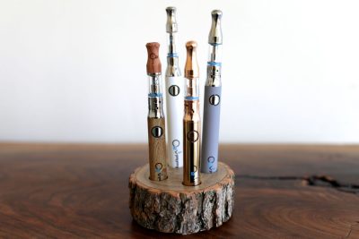 Vape Pen Stand | Natural Wood | 510 Thread