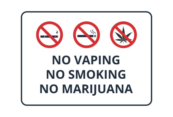 no vaping no smoking 